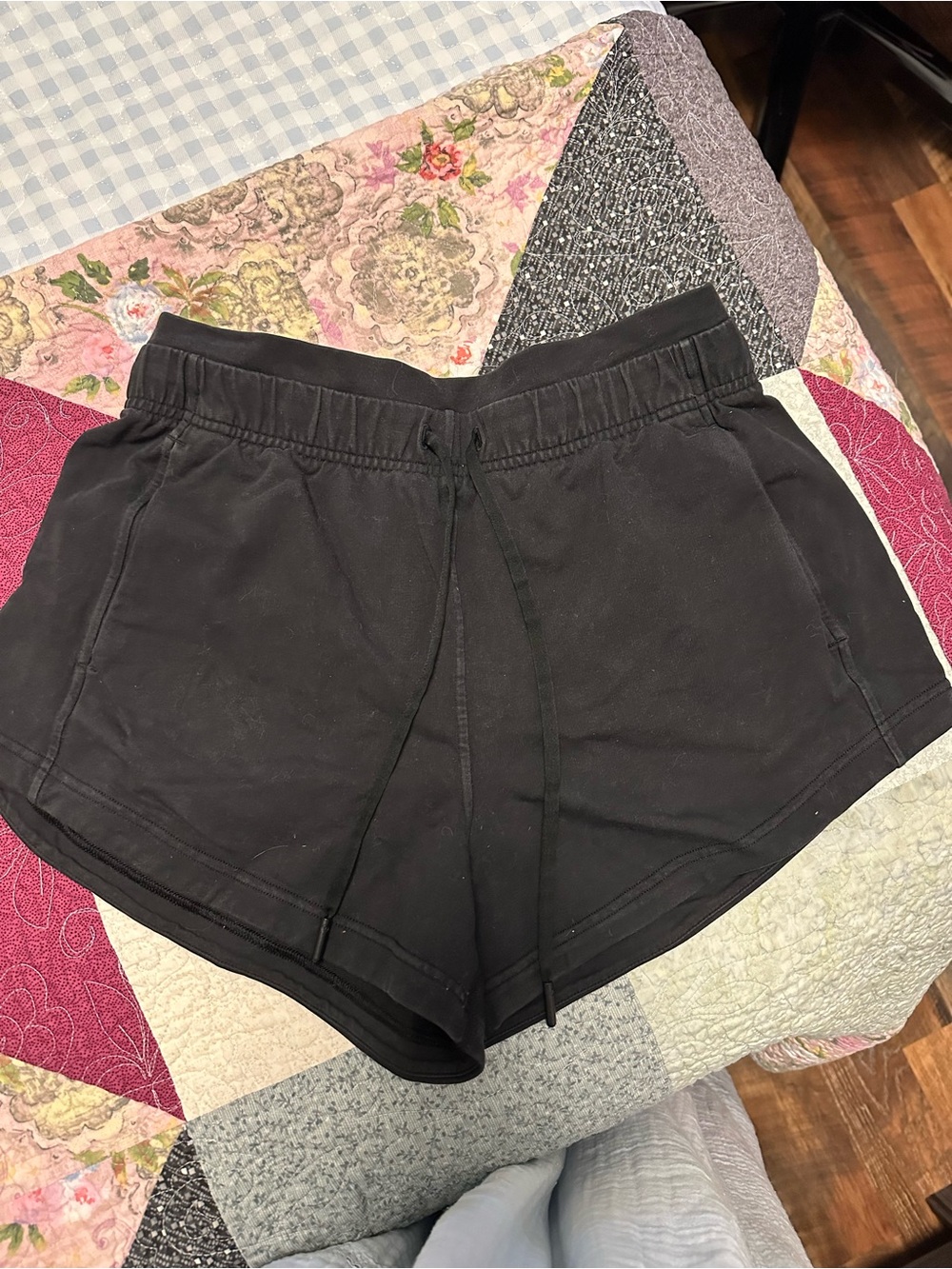 lululemon Black Women's Drawstring Athletic Shorts